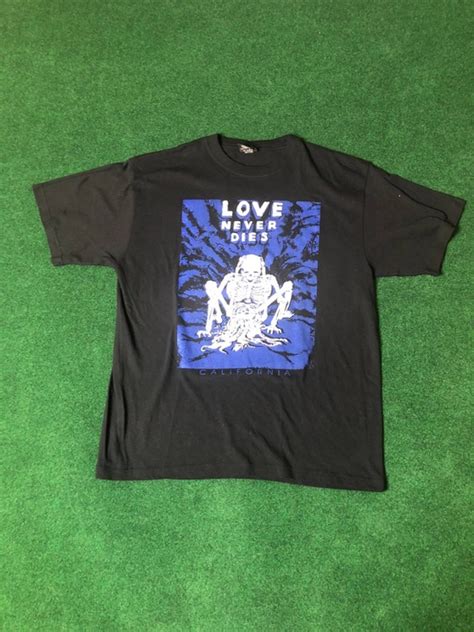 Vintage Vintage 90s Y2k Sex Love Never Dies Skeleton Shirt Grailed