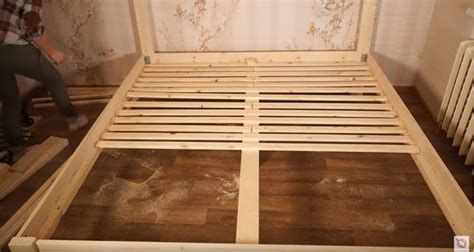 Реечное дно кровати своими руками: Каркас кровати своими руками ...