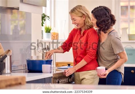 Loving Same Sex Mature Female Couple Stock Photo Shutterstock