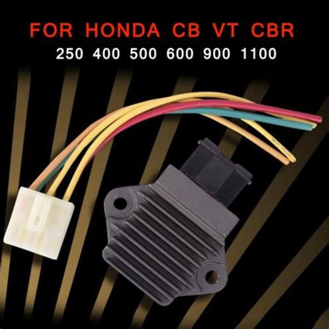 Enhanced Durability Voltage Rectifier Connector For Honda CB VT CBR 250