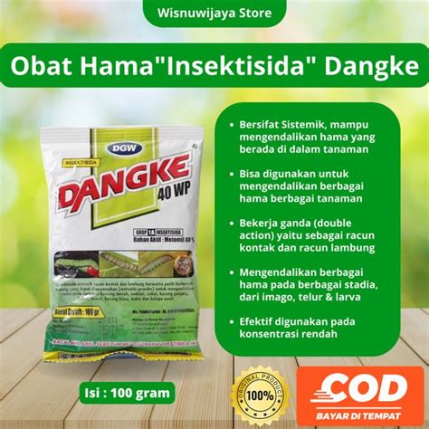 Jual Obat Hama Serangga Ulat Insektisida Dangke Gr Di Lapak