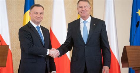 Klaus Iohannis A Discutat Cu Andrzej Duda Despre Interesele Comune De