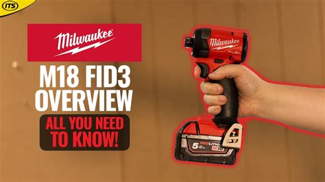 Milwaukee Fid M Fuel Brushless Impact Driver Quick Overview Youtube