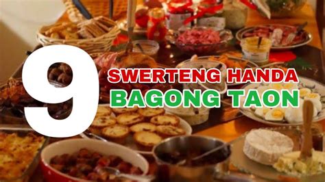 Pagkain Na Maswerteng Handa Sa Bagong Taon Youtube