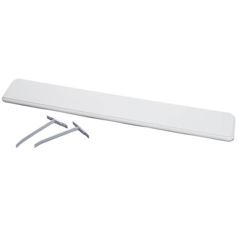 Greenhurst White Satin Easy Fit Radiator Shelf 115 5cm Wilko