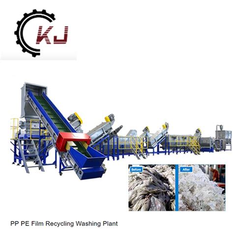 China PP PE Plastic Film HDPE Bottles Waste Recycling Machine Suppliers