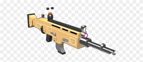 Fortnite Pixilart Scar Transparent Legendary Pictures Assault Rifle