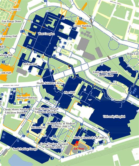 RHC map - Research Histology Core