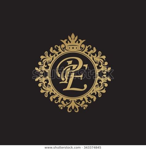 Find Pe Initial Luxury Ornament Monogram Logo Stock Images In HD And