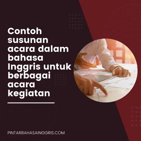 Contoh Susunan Acara Pada Proposal Template Imagesee Riset Hot Sex