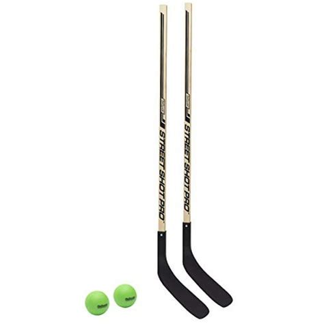 GoSports Hockey Street Sticks - Premium Wooden Hockey Sticks for Street ...