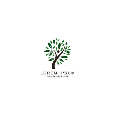 Leaf Circle Logo Vector Art Png People Leaf Logo Template Concept