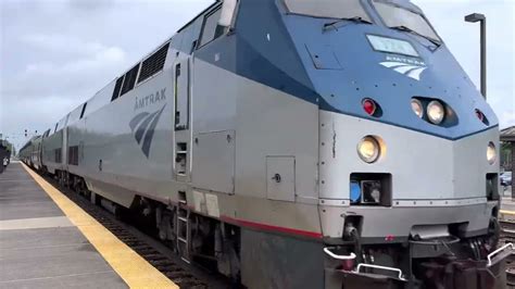 Amtrak Eastbound California Zephyr At Naperville Youtube