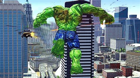 Grand Theft Auto Iv Hulk Mod Gtaiv The Incredible Hulk Mod Youtube