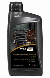 Mineral Super 40 SAE 40 - Tipp Oil