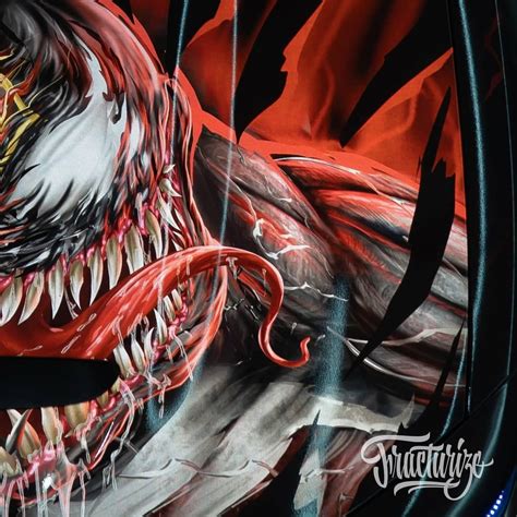 Nemanja Jovanovic On Instagram Close Up Of Custom Carnage Venom Hood