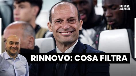 Allegri Rinnova Con La Juve Lo Scenario Youtube