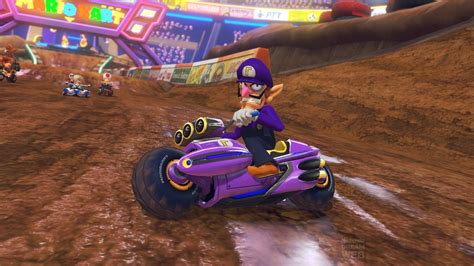 File Mk D Gcn Waluigi Stadium Scene Super Mario Wiki The