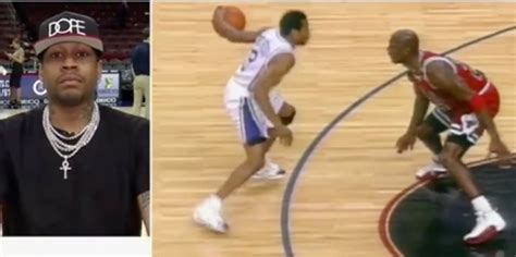 Total Pro Sports Allen Iverson Says Michael Jordan Crossover Was Better ...