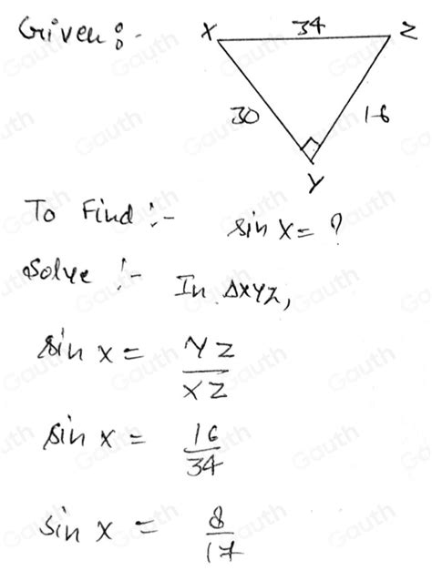 Solved Instructions Find The Value Of The Trigonometric Ratio Make