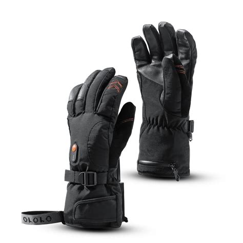 Ororo Large Rechargeable Heated Gloves For Men And Women Lithium Ion Batteries And Charger