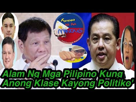 Nababahala Na Sila Sa Pagtakbo Ng Mga Duterte Komentonikamanong Youtube