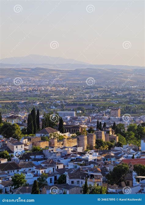 Granada, Spain stock image. Image of church, europe, european - 34657895