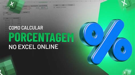 Como Calcular Porcentagem No Excel Online [dominando Porcentagens Em Passos Simples] 🤯 Youtube