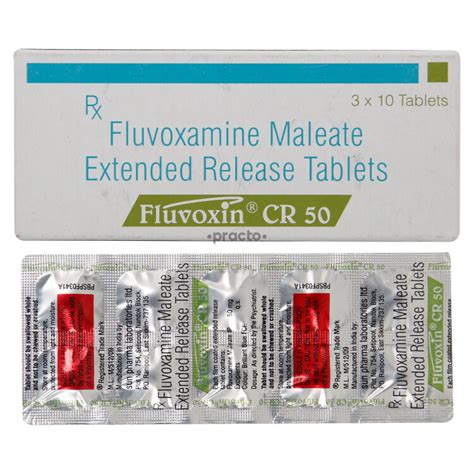 Fluvoxin Mg Tablet Cr Uses Dosage Side Effects Price