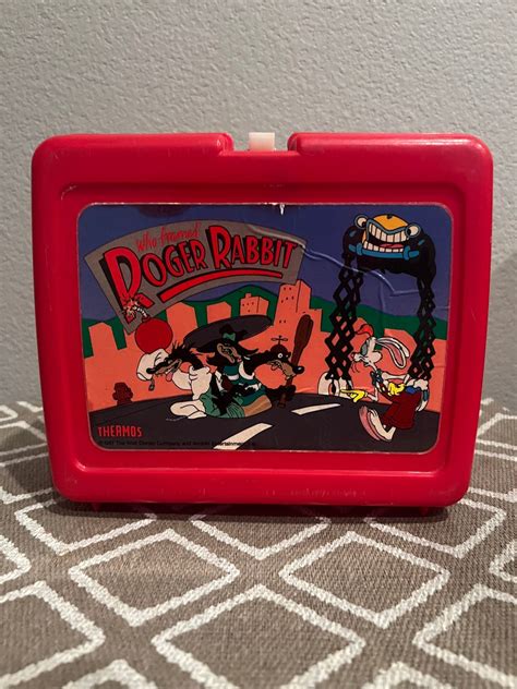 80s Who Framed Roger Rabbit Lunch Box Etsy