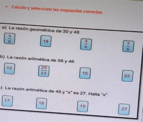 ayuda es para hoy ayuda doy corona la razón geométrica y aritmética