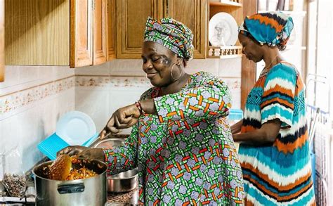 African Women Cooking By Stocksy Contributor Marco Govel African