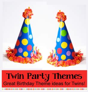 Twins Party Themes | Birthday Party Ideas for Kids