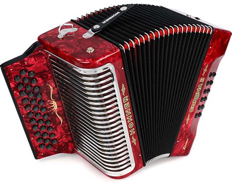 Hohner Corona Ii Xtreme Diatonic Accordion Keys Of Ead Reverb