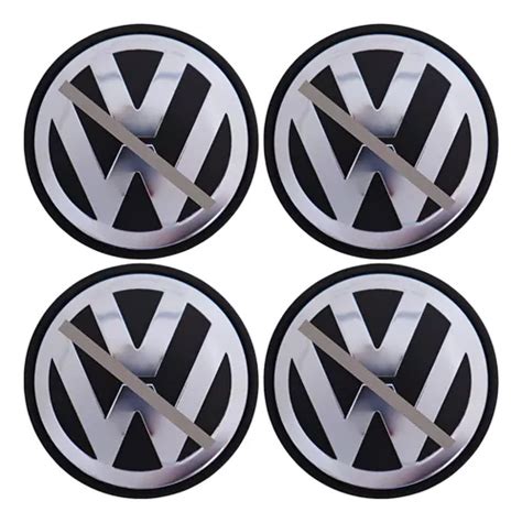 4 Tapas Centro De Rin Vw Jetta A6 A7 Bora Tiguan 65mm Envío gratis