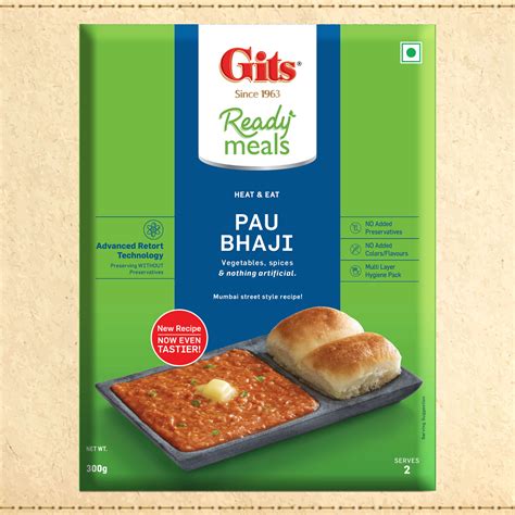 Pau Bhaji - Gits Food