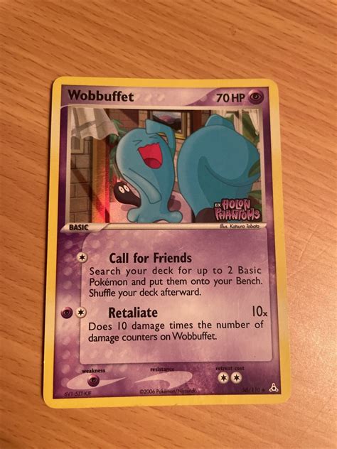 Pok Mon Tcg Wobbuffet Ex Holon Phantoms Reverse Holo Stamped Values