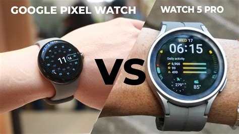 Google Pixel Watch Vs Galaxy Watch 5 Pro WAIT WHAT YouTube