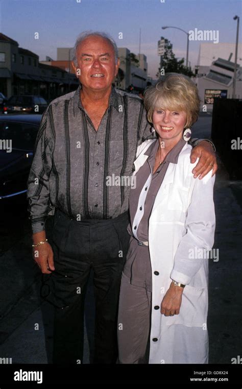 Harvey Korman With His Wife Deborah Fritz 30th May 2008