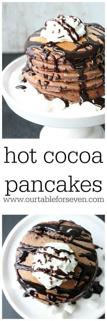 Hot Cocoa Pancakes Table For Seven