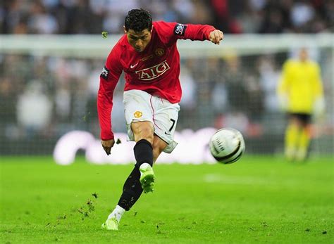 Soccer Pinwire London March 01 Cristiano Ronaldo Of Manchester