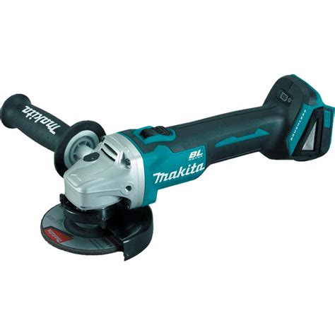 Makita Dga Z V Mm Brushless Angle Grinder With Paddle Switch