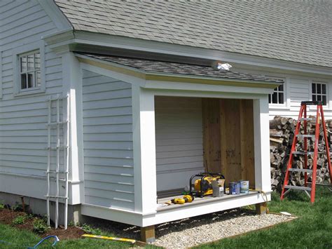 Building A Firewood Shed Concord Carpenter