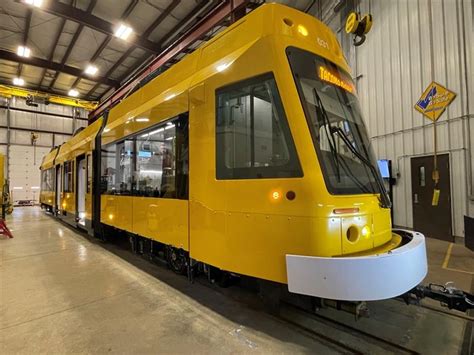 BROOKVILLE Delivers First Of Three Liberty NXT Streetcars To Portland