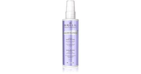 Brelil Professional Silver Blonde Sublimeches Spray haj spray semlegesíti a sárgás tónusokat