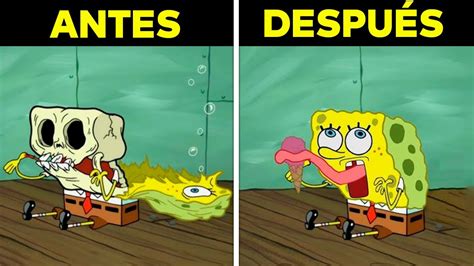 15 Escenas de Bob Esponja que fueron Censuradas para Niños YouTube