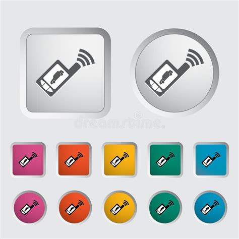 Remote Control Icon Stock Vector Illustration Of Button 89290809