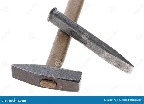 Cold Chisel And Hammer Royalty Free Stock Photo - Image: 9233175