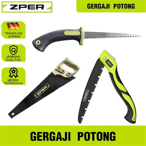 Jual Zper Gergaji Lipat Gergaji Saku Portabel Folding Wood Hand Saw