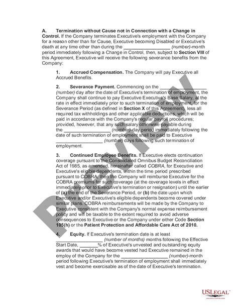 Employment Agreement Between Corporation And Chief Accounting Officer At Will Employment Us